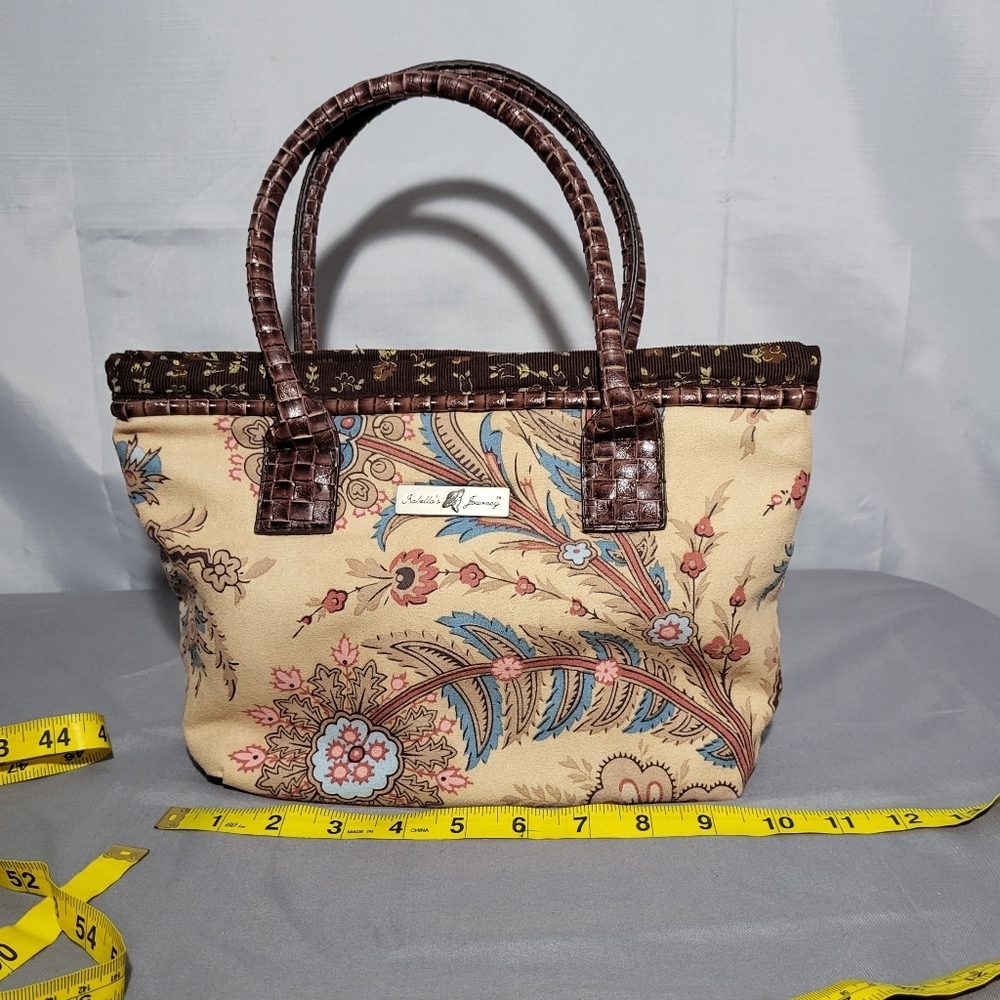 Isabella's Journey small vegan tote